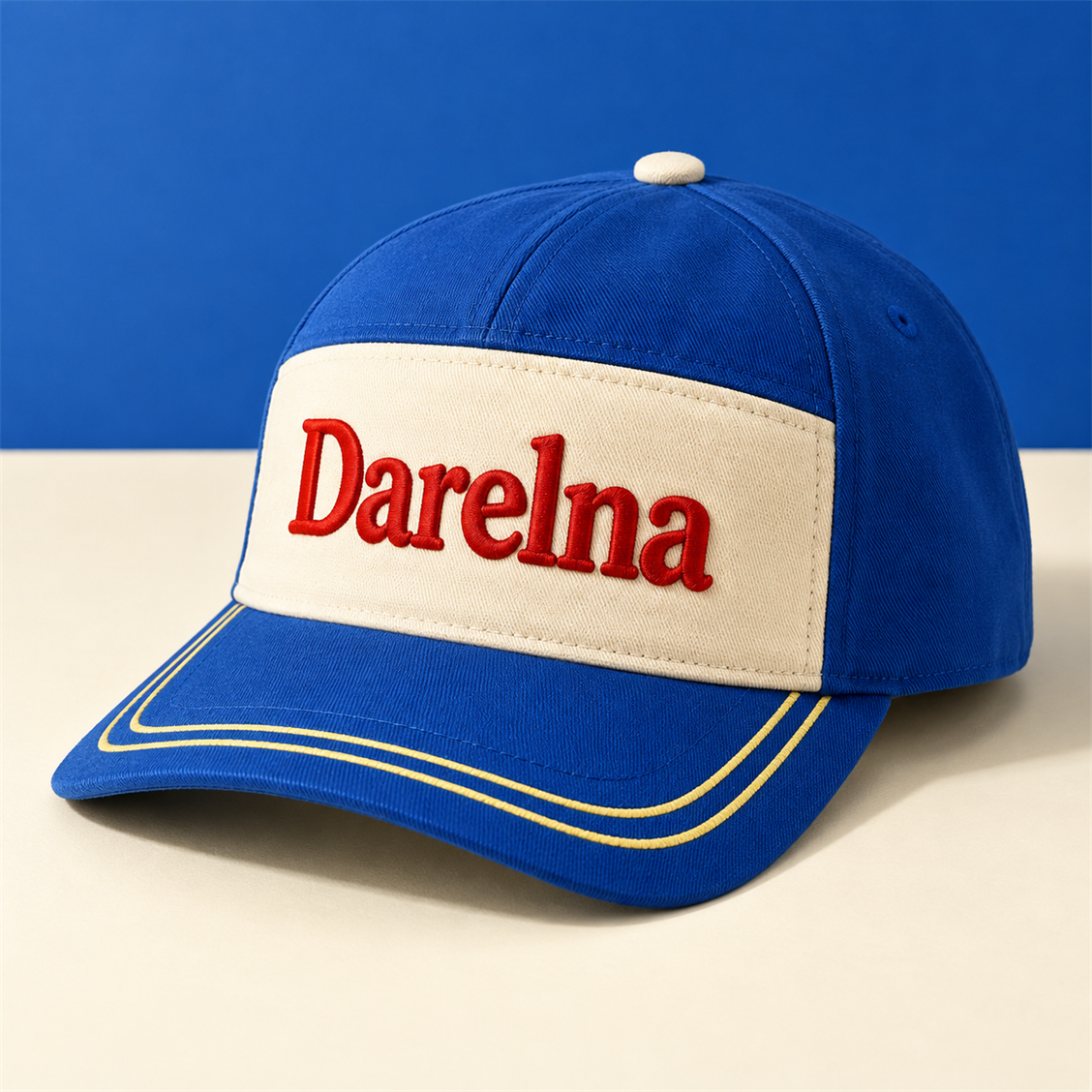 Darelna Club Patch Cap closed product view