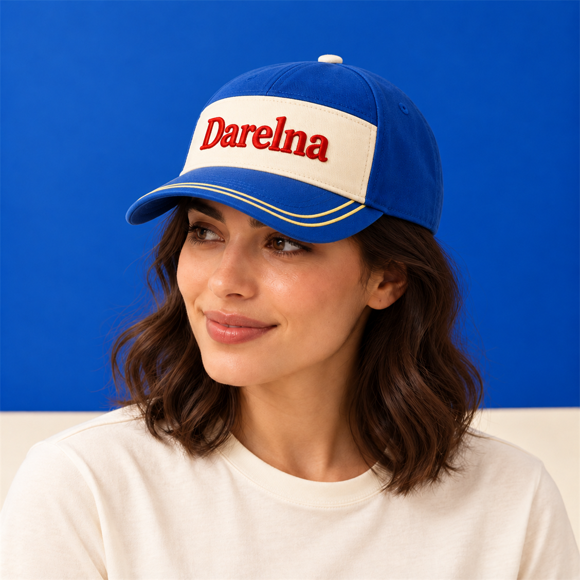Darelna Club Patch Cap interior or alternate view