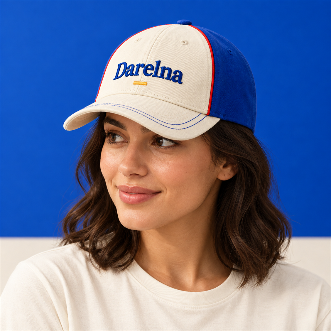 Darelna Courtline Panel Cap interior or alternate view