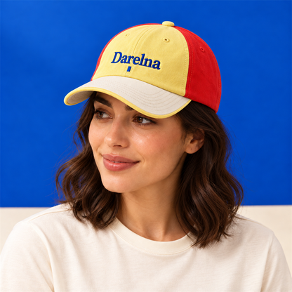 Darelna Sunshine Colorblock Cap interior or alternate view